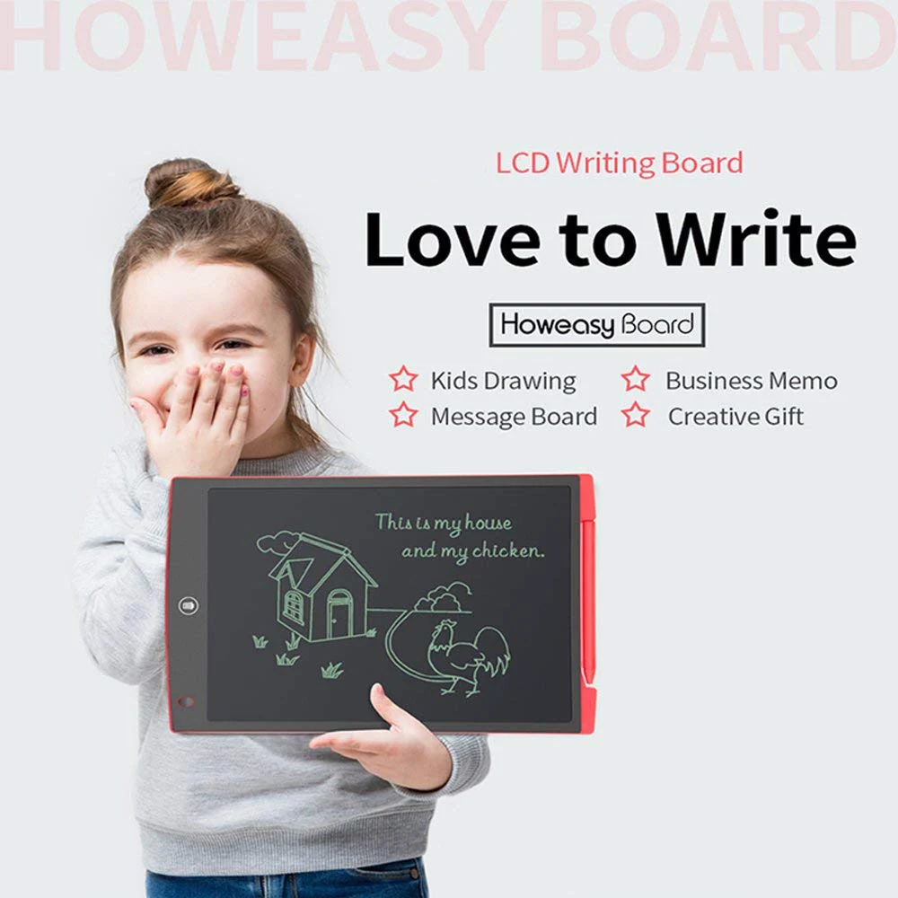 12 inch LCD Writing Tablet Digital Drawing Grafic Handwriting Pads Portable Electronic Graphics Board with pen 5