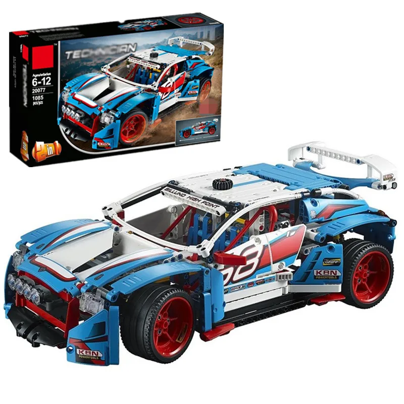 

Compatible Legoinglys Technic Series The Rally Car Set Building Blocks Bricks Educational Funny Children Toys Gifts Christmas