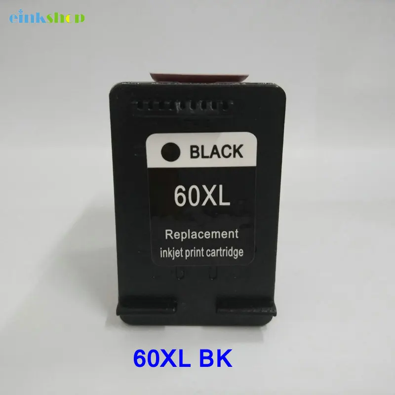 Einkshop compatible for hp 60 60 XL CC641WN Black Ink
