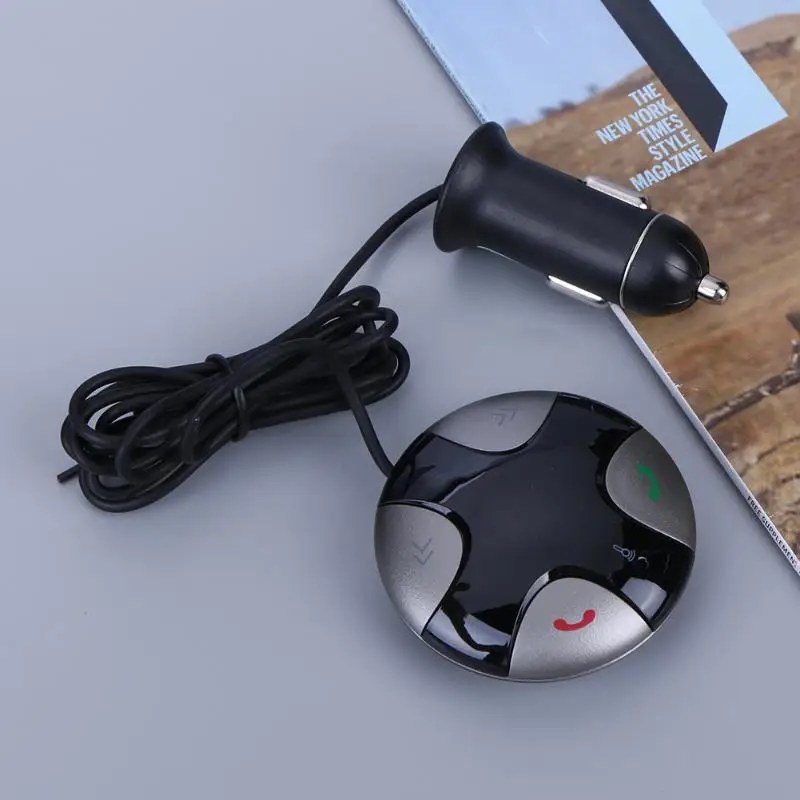Автомобильный fm-передатчик MP3 плеер Bluetooth автомобильный набор, свободные руки, Hands-free fm-передатчик консольный кабель Зарядное устройство USB Зарядное устройство Поддержка SD карты памяти