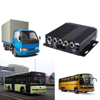 

SW-0001A SD Remote Control HD Car DVR 4CH Realtime Video Recorder for Bus Truck RV Mobile 4CH Car DVR SD MDVR Dash Camera 128 gb