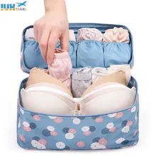 

2018 New Makeup Bag Travel Bra Underwear Organizer Bag Cosmetic Daily Supplies Toiletries Storage Bra Bag case Drop shipping