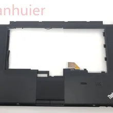 Новинка FRU 04X3738 для Thinkpad T520 W520 Клавиатура для ноутбука рамка/Подставка для рук для отпечатков пальцев в натуральной съемке