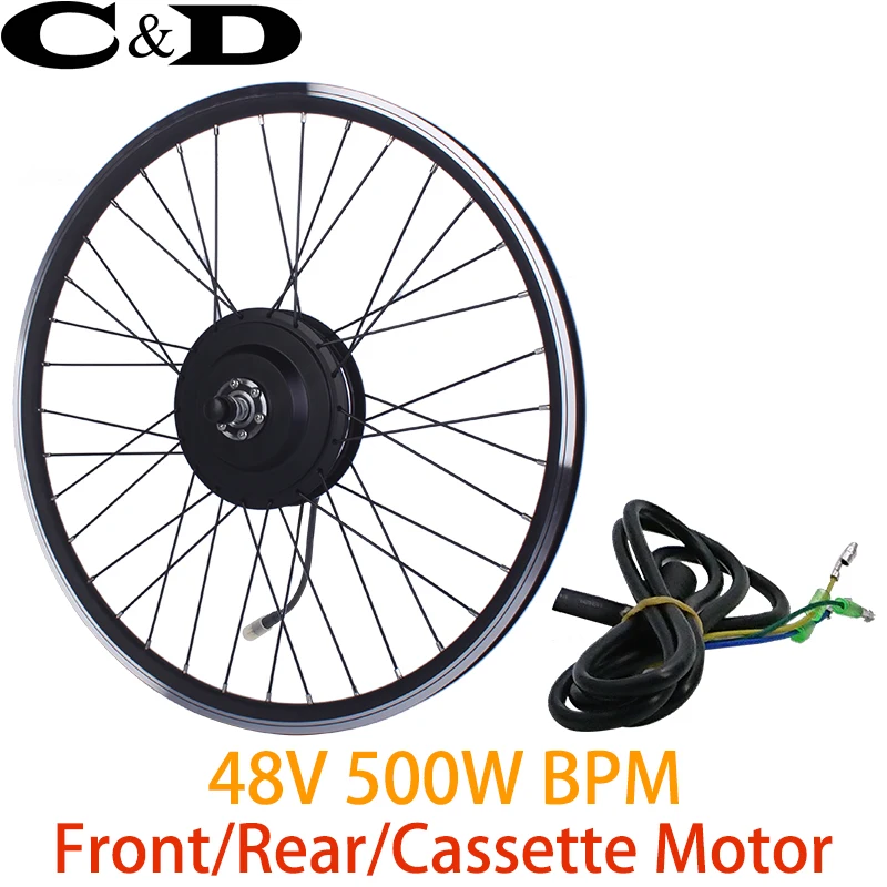 

48V 500W Ebike Electric Bike Conversion Kit BPM MX01C MX01F MX01R Geared Motor Wheel MXUS Front Rear Cassette Motor freehub