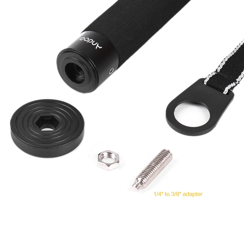 Andoer A-555 6-Section Monopod Compact Portable Photography Aluminum Alloy for Nikon Canon Sony Pentax Camera Max Load