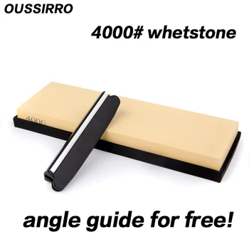 

RSCHEF 4000 grit polishing fine grinding whetstone sharpening for a knife knife sharpener tools knife stone angle for free