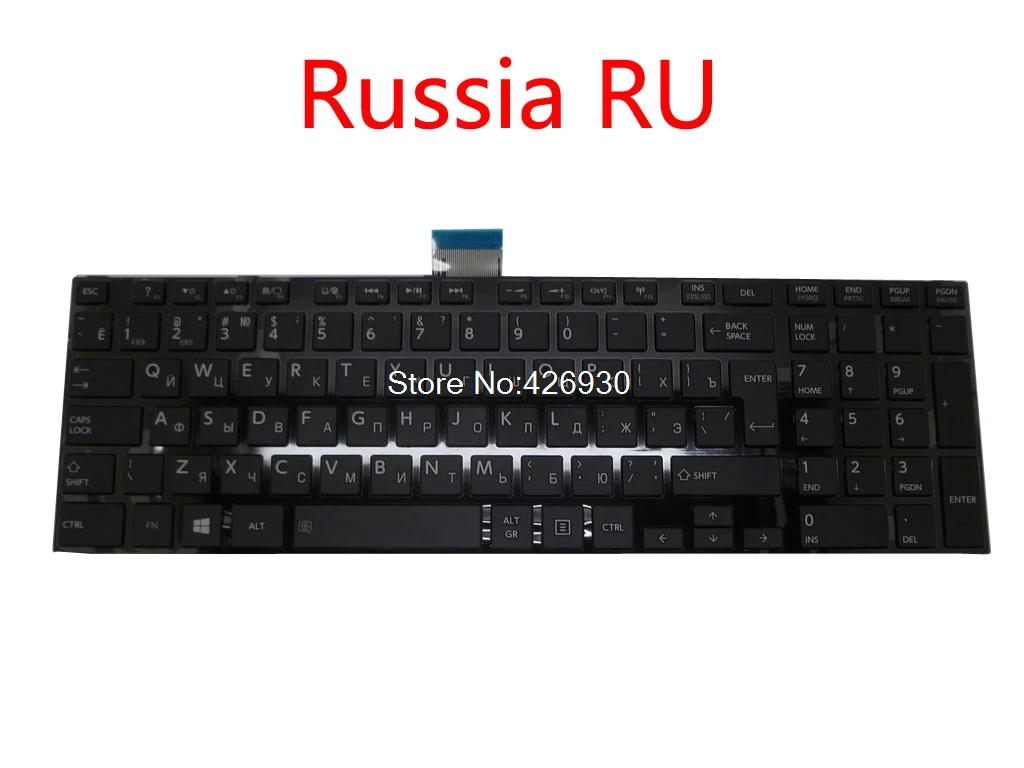 Ноутбук RU JP US SP с клавиатурой для Toshiba Satellite L50 A S50 России японской английской