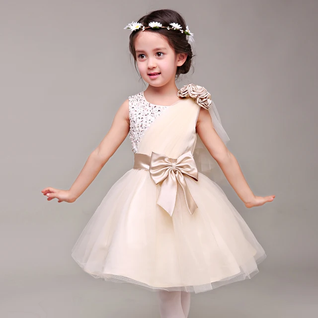 Anlencool 2018 The New Children S Dress Princess Wedding Anlencool 2018 The New Children S Dress Princess Wedding Flower Dresses Korean Champagne Tutu