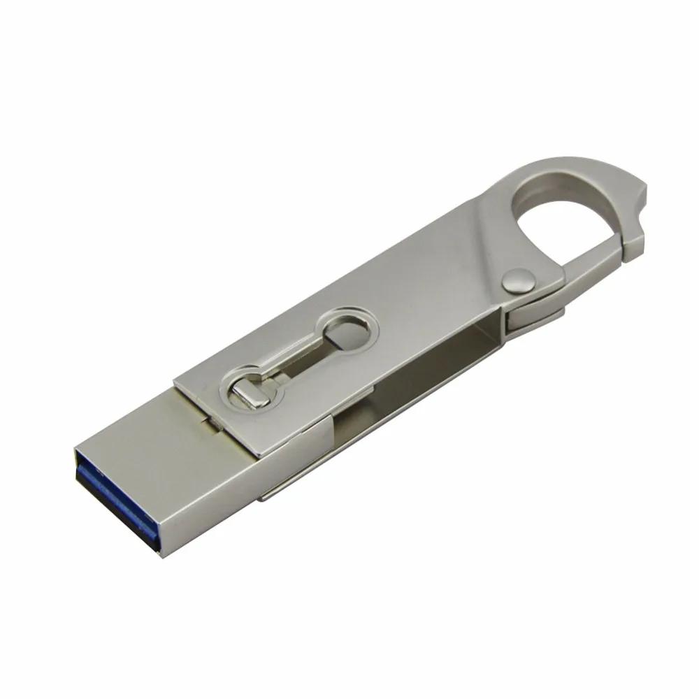 USB Flash Drive 32GB OTG Metal USB 3.0 Pen Drive 16GB Type C High Speed Flash Drive Memory Stick Waterproof USB Flash Drive