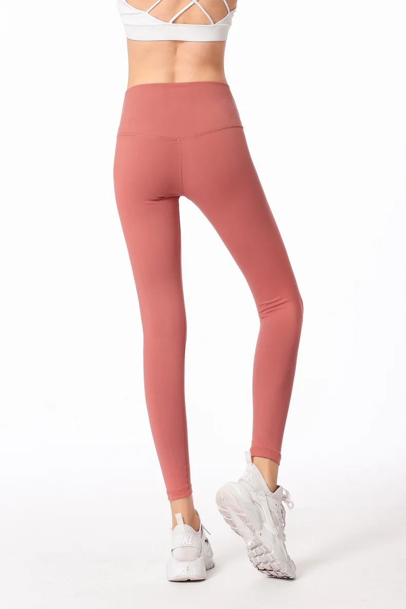 Женские Бесшовные легинсы с высокой талией Lulu, штаны для йоги, тренировочные леггинсы для спортзала, скрученные леггинсы, градиентные спортивные плотные леггинсы для йоги