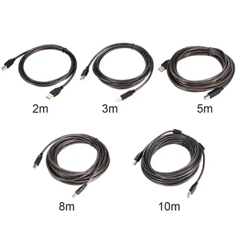 

USB 2.0 Print Cable USB 2.0 Type A Male to B Male Square Sync Data Scanner USB Printer Cable Wire Cord