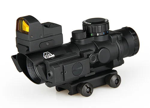 

Canis Latrans One sef of tactical hunting 4x rifle scope airsoft hunting with red dot sight with laser sight for hunting gz10290