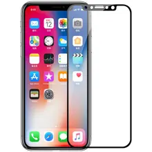 3D Volledige Cover Gehard Glas Voor iPhone X XS XR MAX glas Screen Protector(China)