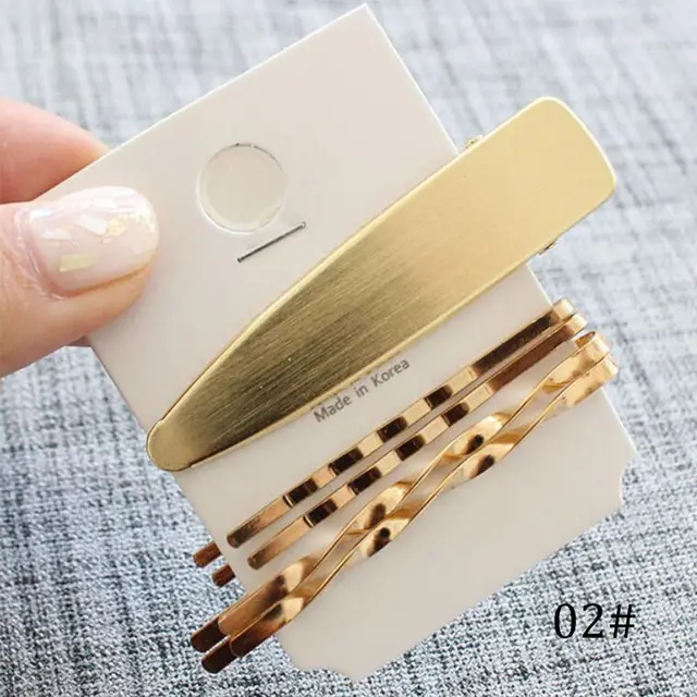 3Pcs Pearl Metal Hair Clip Hairband Comb Bobby Pin Barrette Hairpin Headdress