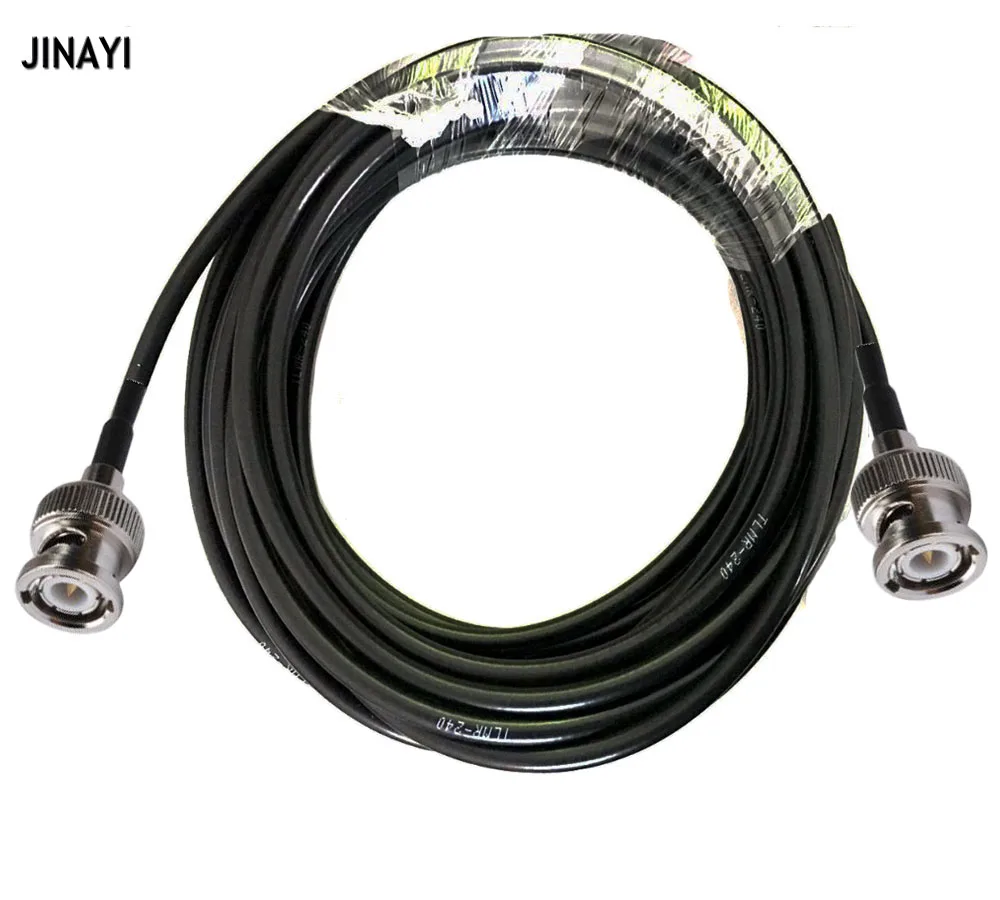 

BNC male to BNC male Connector LMR-240 LMR240 RF coaxial Low Loss Coax cable 1m 3m 5m 10m