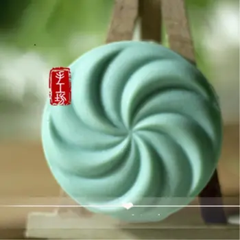 

Grainrain Whirlpool Silicone Soap Bar Molds Flower Handmade Soap Molds Candle Mould