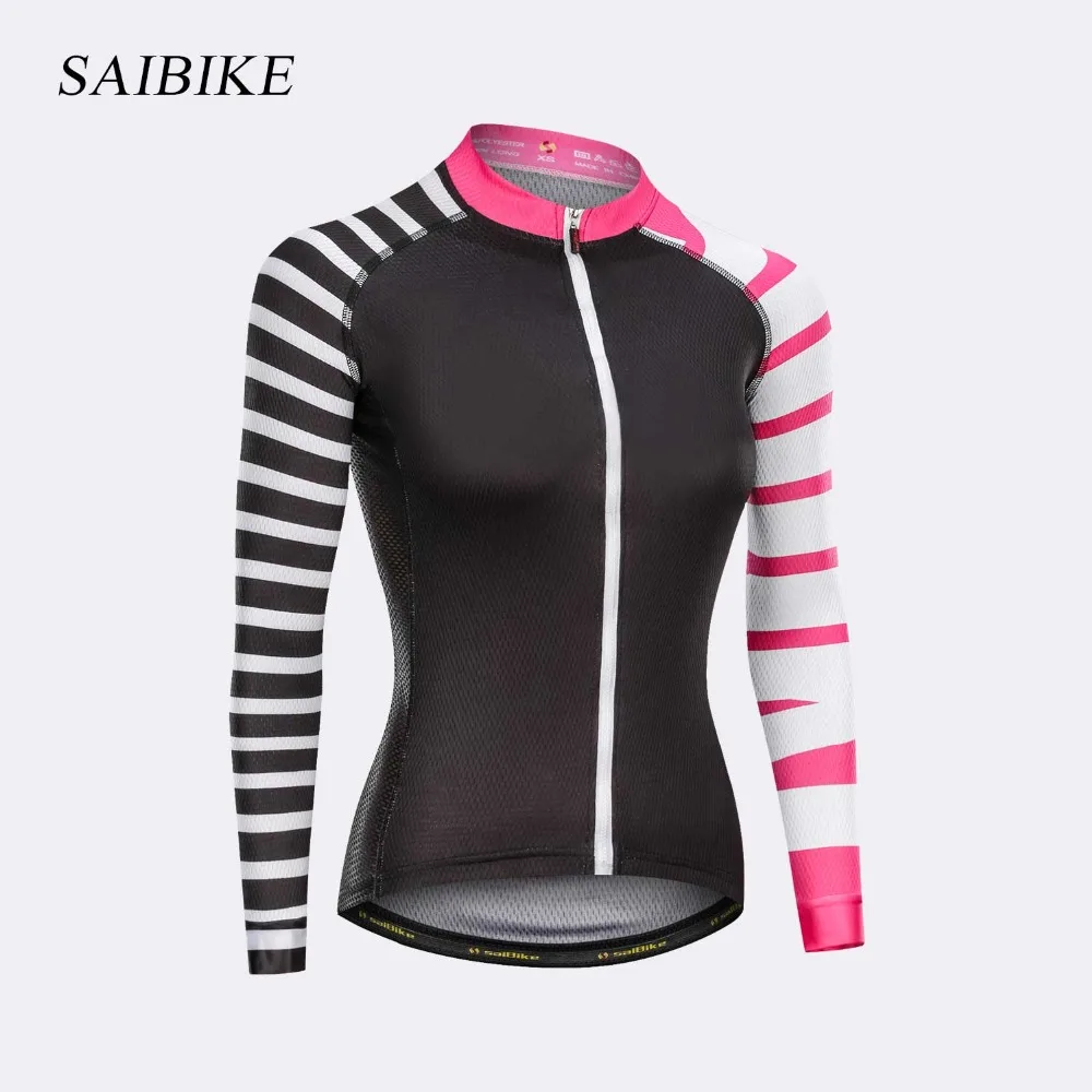 

2018 MTB Spring Autumn Women Long Sleeve Cycling Jersey Clothing/ Pro Team Mountain Road Triathlon Wear Bicycle Shirt Bike