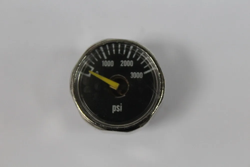 10pcs 3000 psi paintball tank pressure gauge 1/8 threadin Paintball