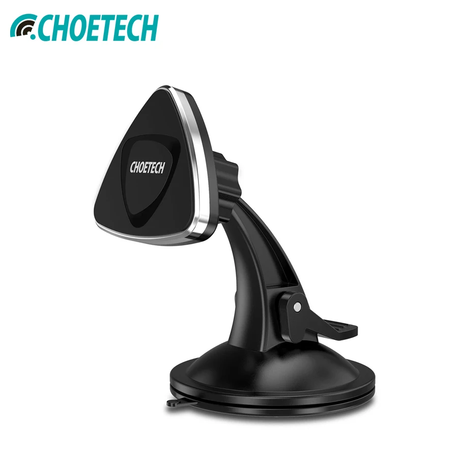 

CHOETECH Universal Mobile Phone Holders Dashboard And Windshield Magnetic 360 Degree Rotation Suction Cup Car Phone Mount Holder