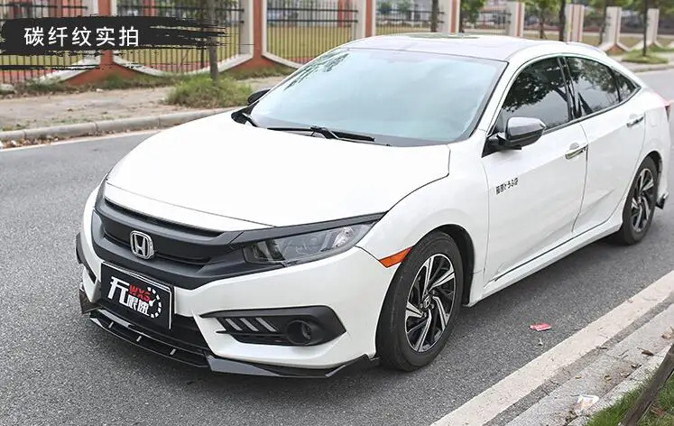 Для Honda Civic Body kit спойлер- для Honda Civic 4C ABS задний спойлер передний бампер диффузор защитные бамперы