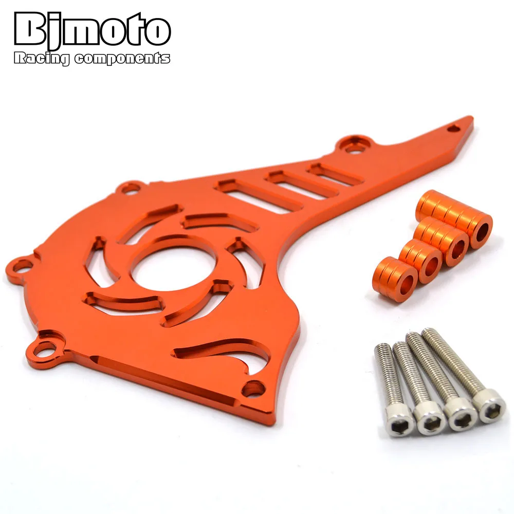 Bjmoto Мотоцикл с ЧПУ передняя Звездочка крышка двигателя цепь Защита Чехол для DUKE