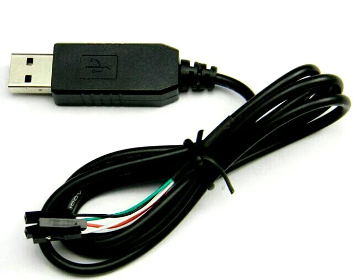 5 шт. в партии PL2303 PL2303HX USB к UART TTL модуль кабеля 4p 4 Pin RS232 конвертер с поддержкой Raspberry