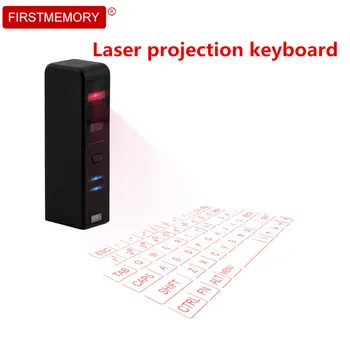 

Virtual Laser Keyboard Bluetooth Wireless Projector Phone Keyboard For Computer Tablet Iphone Pad Laptop With Mouse Function