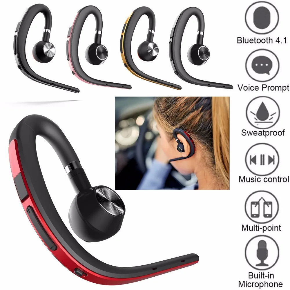 Bluetooth наушники гарнитура Шумоподавляющие Стереонаушники для Android IOS Samsung iPhone LG