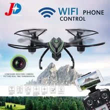 JXD 510 W 2,4G 4CH 6-Axis Gyro Wifi FPV Квадрокоптер, Радиоуправляемый беспилотный летательный аппарат с 0.3MP Камера один ключ возврата режим CF 3D-flip высокой фиксацией