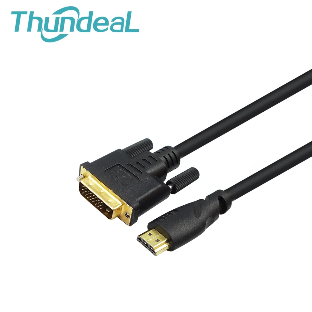 Универсальный Переходник 1 5 м/5 футов Совместимость с DVI на HDMI DVD HDTV XBOX проектор