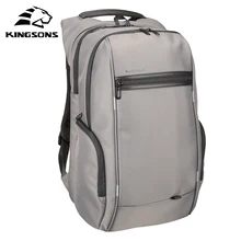KINGSONS 13,3 15,6 17,3 дюймов рюкзак для ноутбука Внешний USB зарядка Компьютерные рюкзаки противоугонные водонепроницаемые сумки для мужчин и женщин