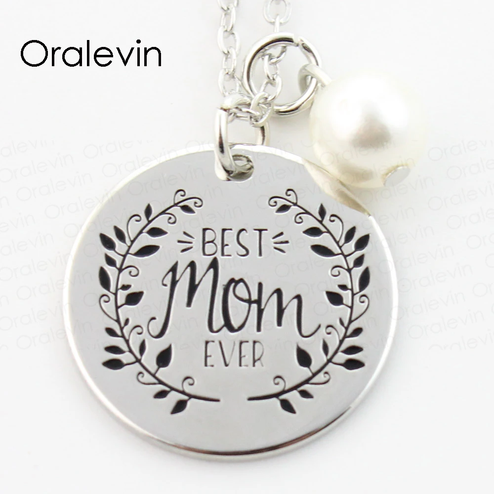 mothers day engraved necklace