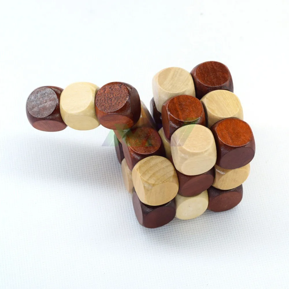 7*7*7 см интеллектуальные замки Старый Китай родовые замки традиционные деревянные головоломки Развивающие игрушки волшебный куб шары