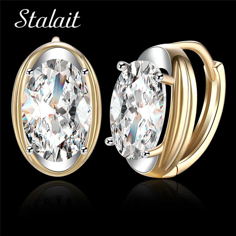 Buy High Quality Oval AAA Cubic Zircon Clip on
