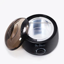 Hair Removal Electric Wax Warmer Machine & Hair Removal Machine Heater with Beans Papers Applicator Sticks Waxing Kit Set