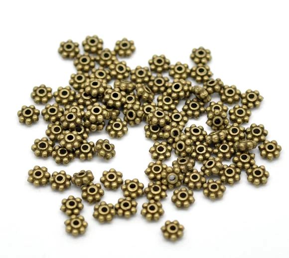 DoreenBeads цинковая металлическая Искусственная елка Рождественская Снежинка