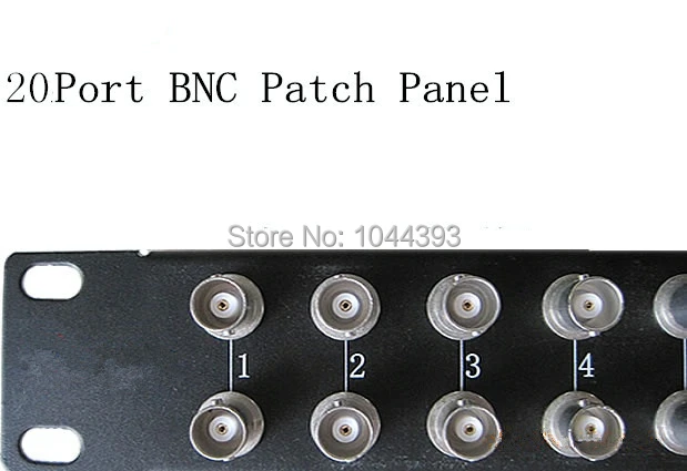 Consulado Meseta Mar 19Inch 1U 20Port Q9 BNC Patch Panel Vedio Cable Patch Panel 20Port BCN Patch  Panel|panel cover|panel screenpanel mount power connectors - AliExpress