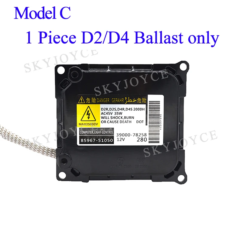 Комплект автомобильных фар SKYJOYCE 35 Вт ксеноновая лампа Yeaky D2S D4S 4500K 5500K 6500K D2R D4R
