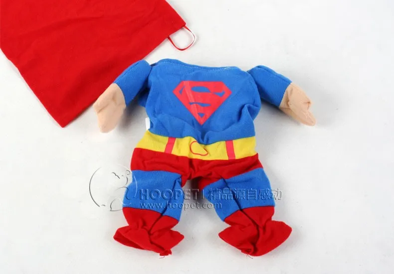 4 Patterns Small Pets Cat Dog Cosplay Costume Polar Fleece Superhero Pirate Role Costume Halloween Costume Pet Gift (15)