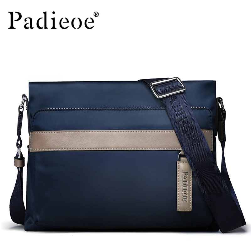 

Padieoe New Fashion Nylon Men Bag High Quality Casual Crossbody Male Shoulder Messenger Bags