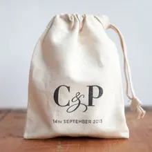 Индивидуальные интиалы муслиновые Свадебные девичника похмелья свадебный душ восстановление выживания комплект подарок сумки вечерние мешки для конфет