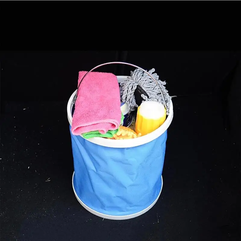 LUOEM cubo portátil plegable multifuncional plegable al aire libre cubo lavabo para Camping senderismo viaje pesca lavado LUOEM cubo portátil plegable multifuncional plegable al aire libre cubo lavabo para Camping senderismo viaje pesca lavado