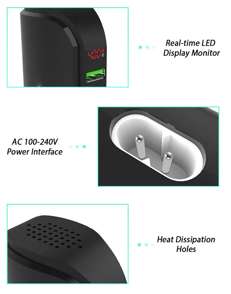 5 портов Мульти USB зарядное устройство концентратор настольное настенное зарядное устройство несколько зарядных адаптеров питания для celphone Smart mobile phone станция Док-станция