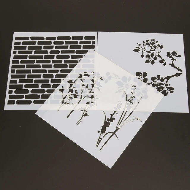 3pcs set flower grid