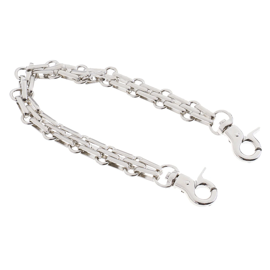 3Pcs Fashion Replacement Wrist Strap Chain Clutch Wristlet Purse Coin Bag Chain Handbag Strap 25cm Gold Bronze Silver