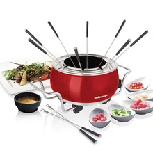 Электрическая шоколадная фондю сыра вилка для фруктов и десертов плавильные котлы фондю кухонные принадлежности использовать 1200 Вт 2л