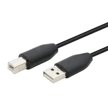 Кабель для принтера, USB 2,0 высокоскоростной кабель для сканера принтера, кабель для hp, Canon, Lexmark, Epson, Dell, Xerox, samsung