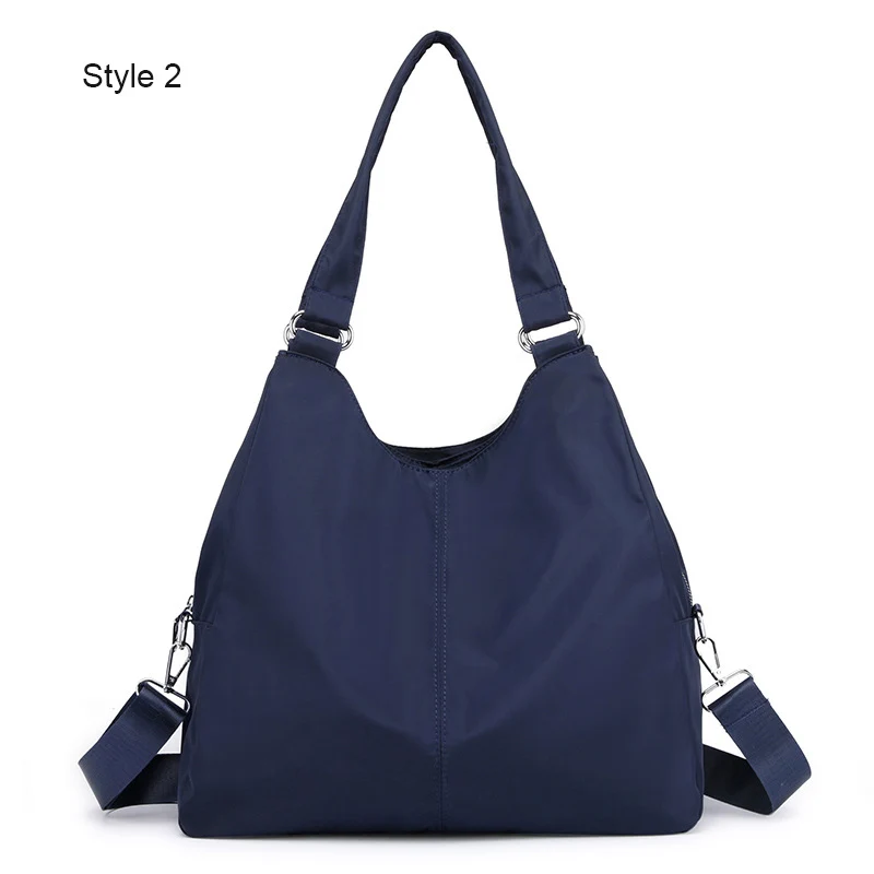 Женская тренировочная сумка для тренажерного зала Спортивная Дорожная сумка водонепроницаемый нейлоновый коврик для йоги сумки на плечо сумка для женщин Tas Sac De Sport XA848WA - Цвет: Style 2 Blue
