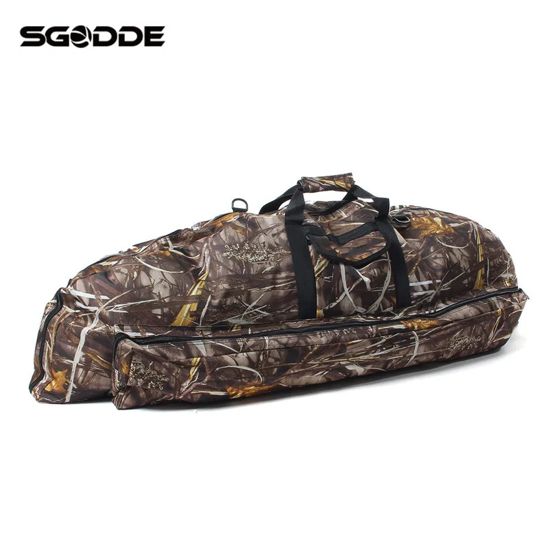 

Hot Sale 115cm Portable Camouflage Compound Bow Bag Archery Arrow Carry Bag Case Outdoor Hunting Holder Pouches Gifts for Hunter