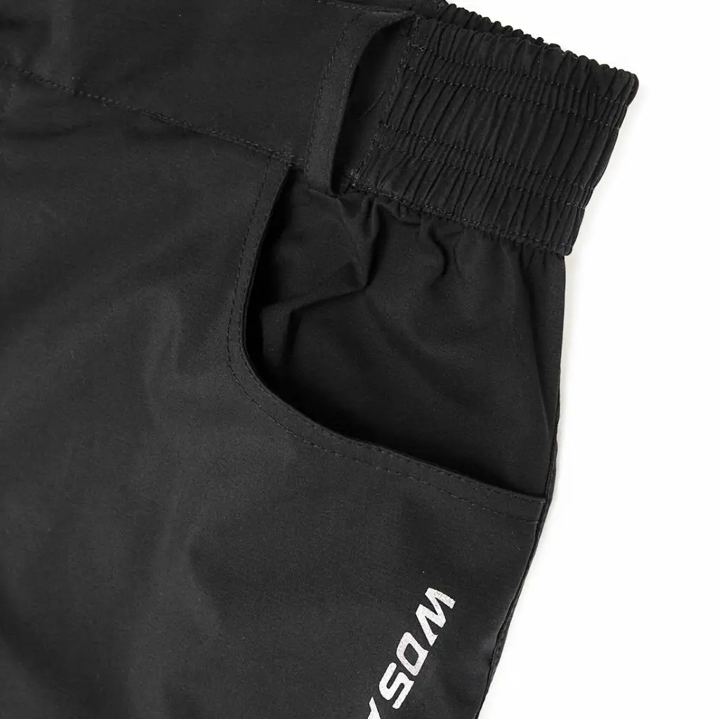 Men Waterproof  MTB Baggy Cycling Shorts Loose-fit Bicycle Biking 1/2 Pants Outdoor Sports Leisure Bottoms Black